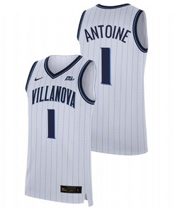 Bryan Antoine 1 White Villanova Wildcats 2023 Home College Basketball Jersey