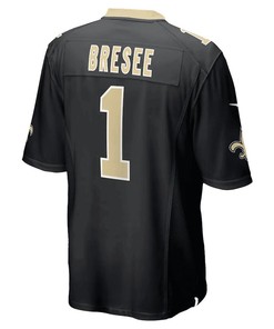Bryan Bresee New Orleans Saints 2023 NFL Draft First Round Pick Game Jersey - Black