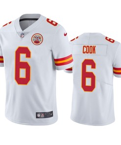 Bryan Cook 6 Kansas City Chiefs White Vapor Limited Jersey
