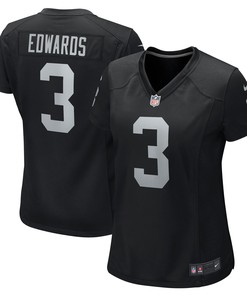 Bryan Edwards Las Vegas Raiders Womens Game Player Jersey - Black Nfl