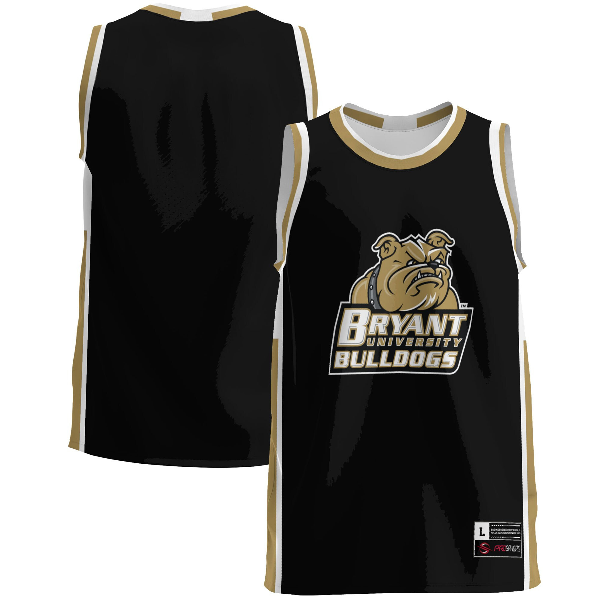 Bryant Bulldogs Basketball Jersey - Black Ncaa