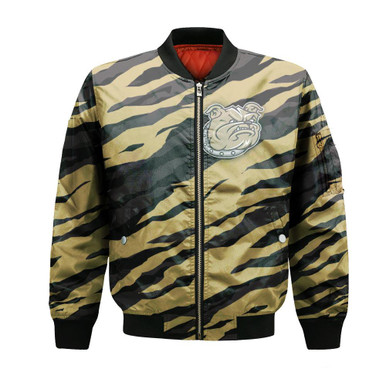 Bryant Bulldogs Bomber Jacket Sport Style Keep Go On - NCAA