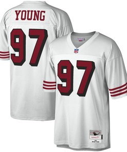 Bryant Young San Francisco 49ers Mitchell & Ness 1994 Legacy Replica Jersey - White Nfl