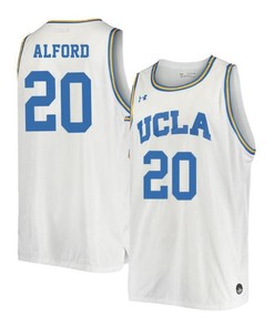 Bryce Alford 20 UCLA Bruins Retro Elite Basketball Men Jersey - White