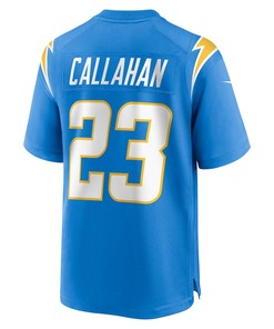Bryce Callahan 23 Los Angeles Chargers Game Jersey - Powder Blue