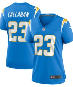 Bryce Callahan 23 Los Angeles Chargers Women's Game Jersey - Powder Blue