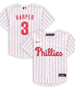 Bryce Harper Philadelphia Phillies Preschool Home Replica Player Jersey - White Mlb