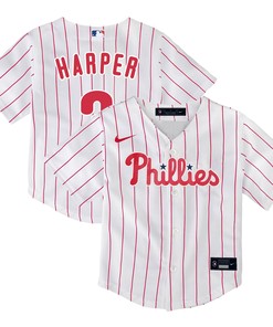 Bryce Harper Philadelphia Phillies Toddler Home Replica Player Jersey - White Mlb
