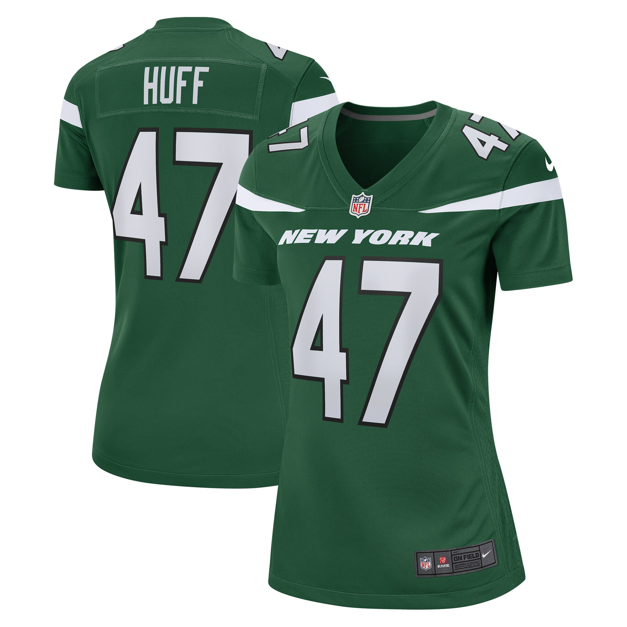 Bryce Huff New York Jets Womens Game Jersey - Gotham Green Nfl