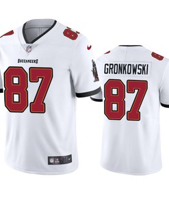 Buccaneers Rob Gronkowski Vapor Limited White Jersey Men's