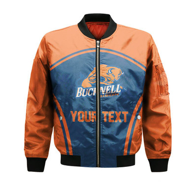 Bucknell Bison Bomber Curve Style Sport- NCAA