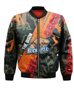 Bucknell Bison Bomber Sport Style Keep Go on- NCAA