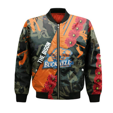 Bucknell Bison Bomber Sport Style Keep Go on- NCAA