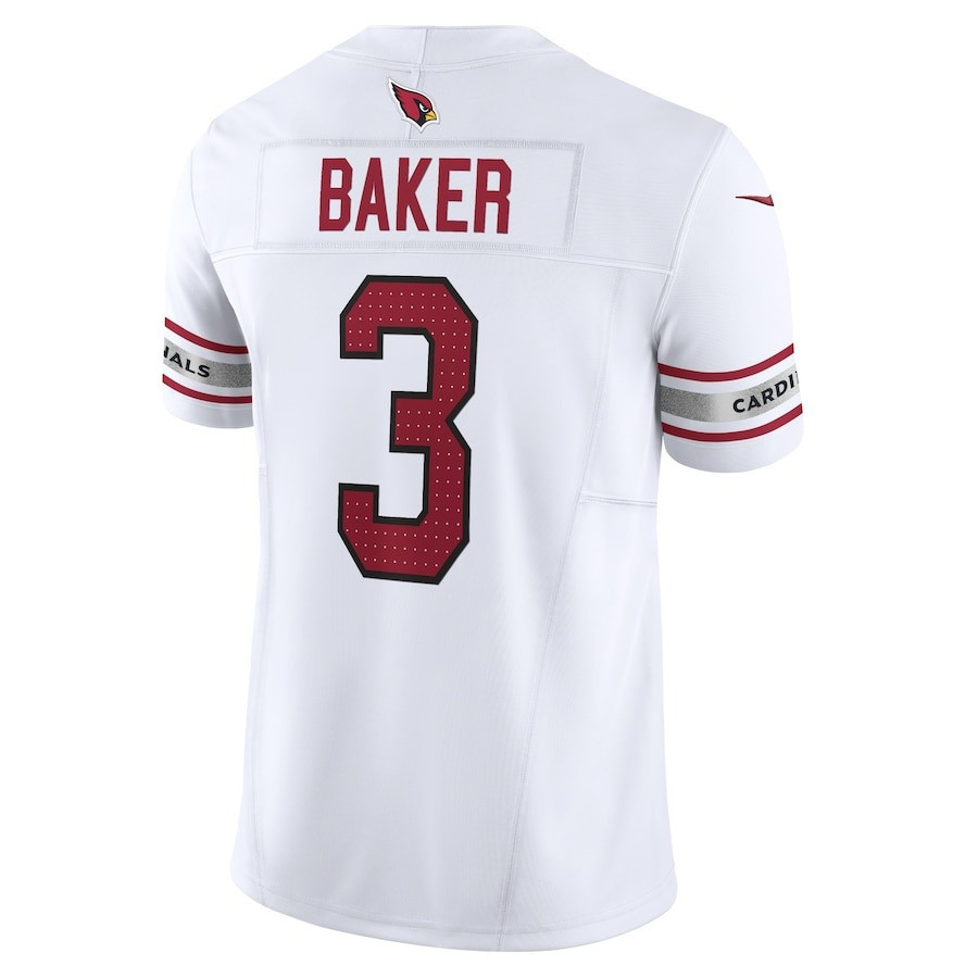 Budda Baker 3 Arizona Cardinals Vapor F.U.S.E. Limited Jersey - White