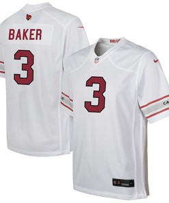 Budda Baker 3 Arizona Cardinals Youth Game Player Jersey - White