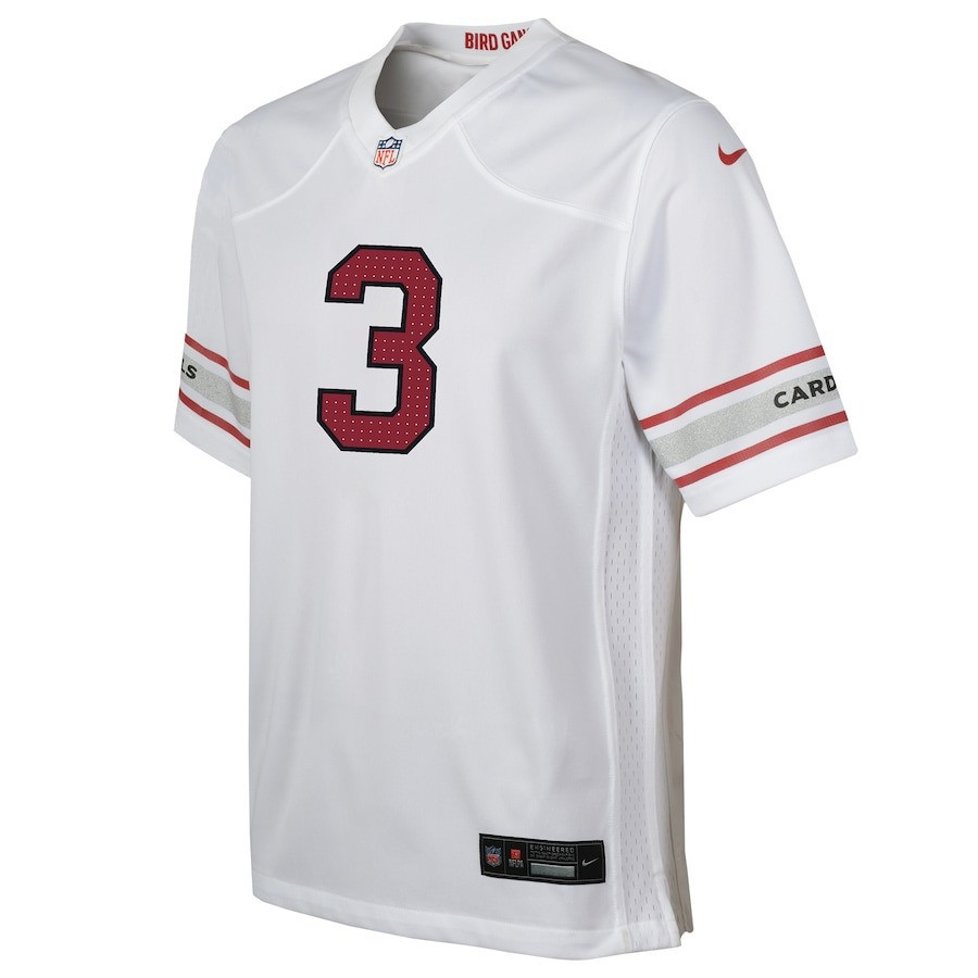 Budda Baker 3 Arizona Cardinals Youth Game Player Jersey - White