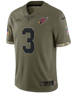 Budda Baker Arizona Cardinals 2022 Salute To Service Limited Jersey - Olive