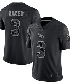 Budda Baker Arizona Cardinals RFLCTV Limited Jersey - Black