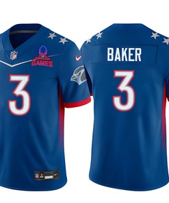 Budda Baker Cardinals Pro Bowl 2023 Patch Men Jersey - Blue