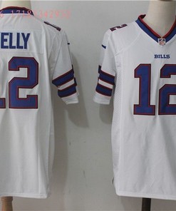 Buffalo Bill Jim Kelly #12 2020 Nfl White Jersey Jersey