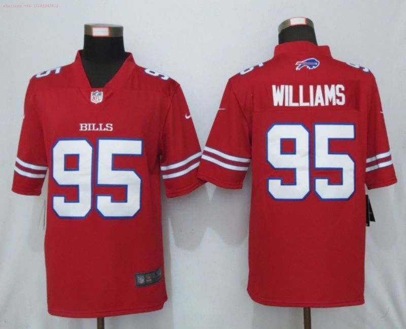 Buffalo Bill Kyle Williams #95 2020 Nfl Red Jersey Jersey