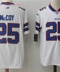 Buffalo Bill Lesean Mccoy #25 2020 Nfl White Jersey Jersey