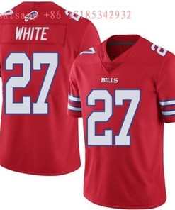 Buffalo Bill Tredavious White #27 2020 Nfl Red Jersey