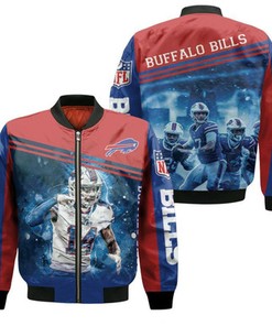 Buffalo Bills 2020 Afc West Champions 2020 Fo Fan Bomber Jacket Model 601