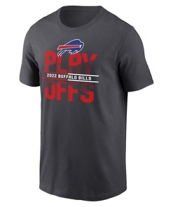 Buffalo Bills 2022 NFL Playoffs Iconic T-Shirt - Anthracite