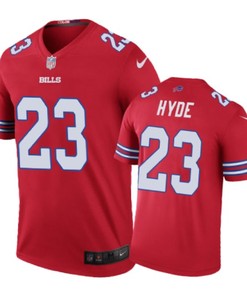 Buffalo Bills #23 Micah Hyde Nike Color Rush Red Jersey