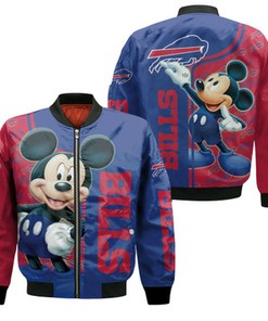 Buffalo Bills 3D Jersey Bomber Jacket