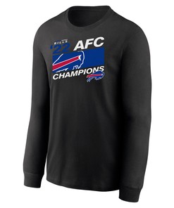 Buffalo Bills AFC Champions Iconic Black Men Sweatshirt