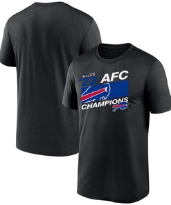 Buffalo Bills AFC Champions Iconic Black Men T-Shirt
