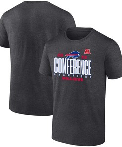 Buffalo Bills AFC Conference Champions Billieve T-Shirt - Charcoal