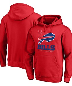 Buffalo Bills AFC Conference Champions Red Pullover Hoodie