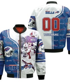 Buffalo Bills AFC East Division Champions 2020 1 Personalized Bomber Jacket