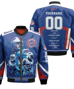 Buffalo Bills AFC East Division Champions Personalized Bomber Jacket