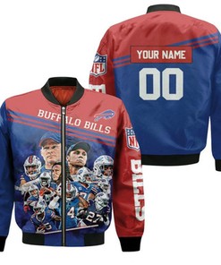 Buffalo Bills Afc 2020 East Division Champions Personalized Bomber Jacket Model 632