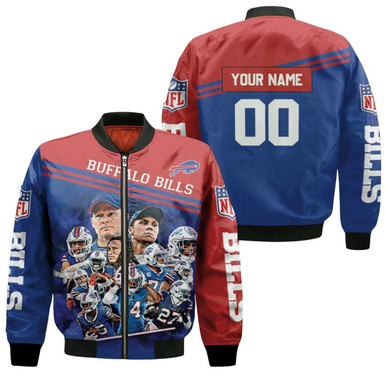 Buffalo Bills Afc 2020 East Division Champions Personalized Bomber Jacket Model 632