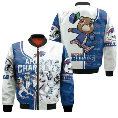 Buffalo Bills Afc East 2020 Champions Bomber Jacket Model 634