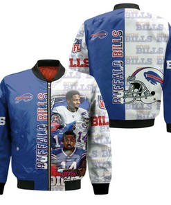 Buffalo Bills Afc East 2020 Stefon Diggs Bomber Jacket Model 638