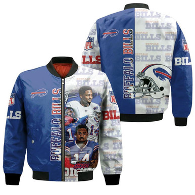 Buffalo Bills Afc East 2020 Stefon Diggs Bomber Jacket Model 638