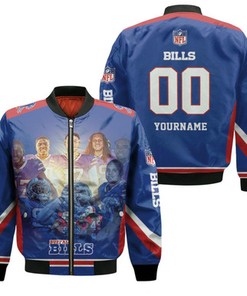 Buffalo Bills Afc East Division 2020 Snoopy Champions Personalized Bomber Jacket Model 644