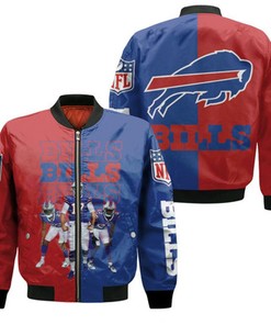 Buffalo Bills Afc East Division Champions 2020 Bomber Jacket Model 648