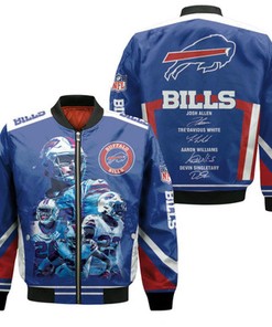 Buffalo Bills Afc East Division Champions Bomber Jacket Model 652