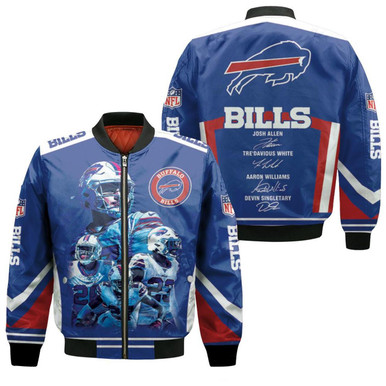 Buffalo Bills Afc East Division Champions Bomber Jacket Model 652