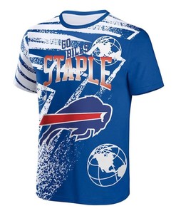 Buffalo Bills All Over Print T-Shirt - Royal