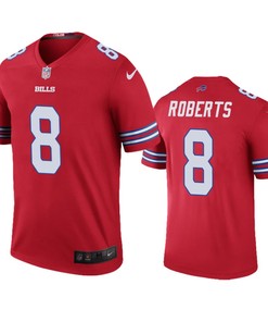 Buffalo Bills Andre Roberts Red Color Rush Legend Jersey