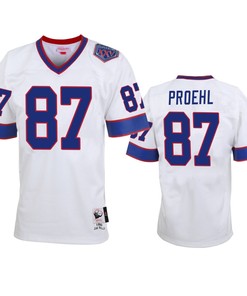 Buffalo Bills Austin Proehl White Vintage Replica Jersey - Men