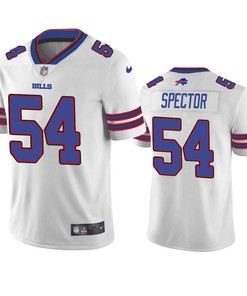 Buffalo Bills Baylon Spector 54 White Vapor Limited Jersey